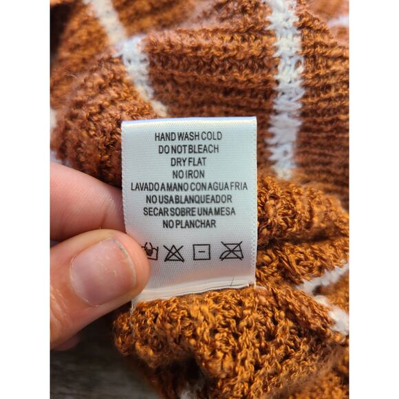 Love tree medium women's knit sweater with tie knot back - Picture 7 of 9